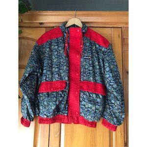 Vintage 80s/90s Ellesse Paisley Ski Windbreaker Jacket – SZ M